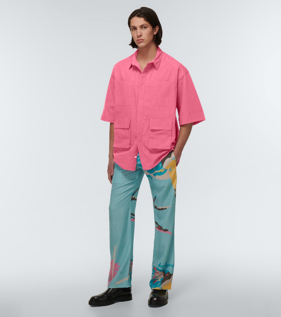 Camicia oversize in cotone | Due Diligence