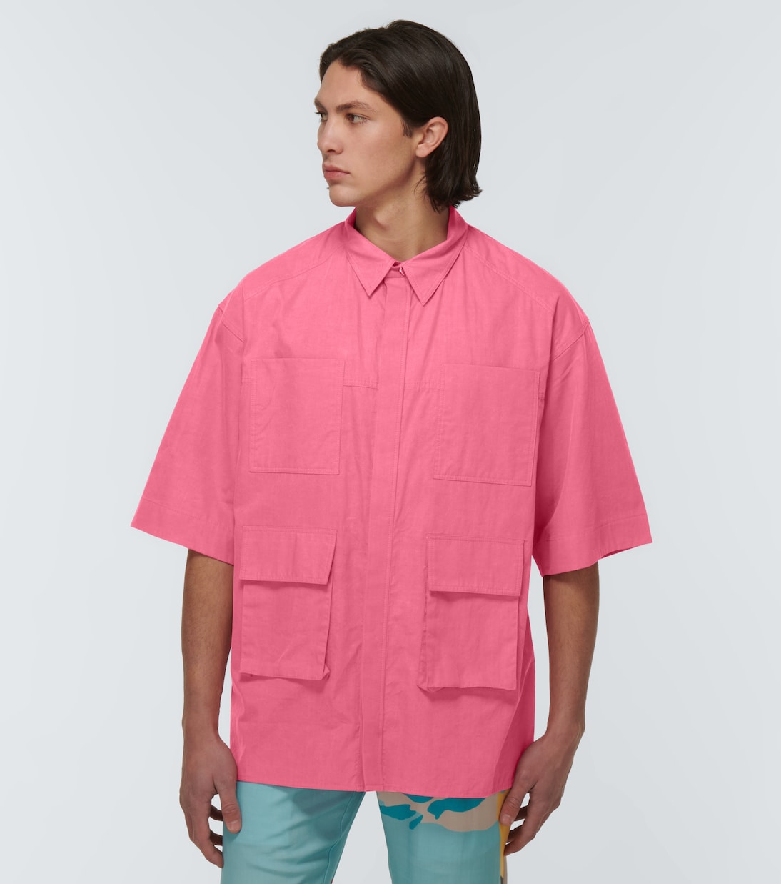 Camicia oversize in cotone | Due Diligence