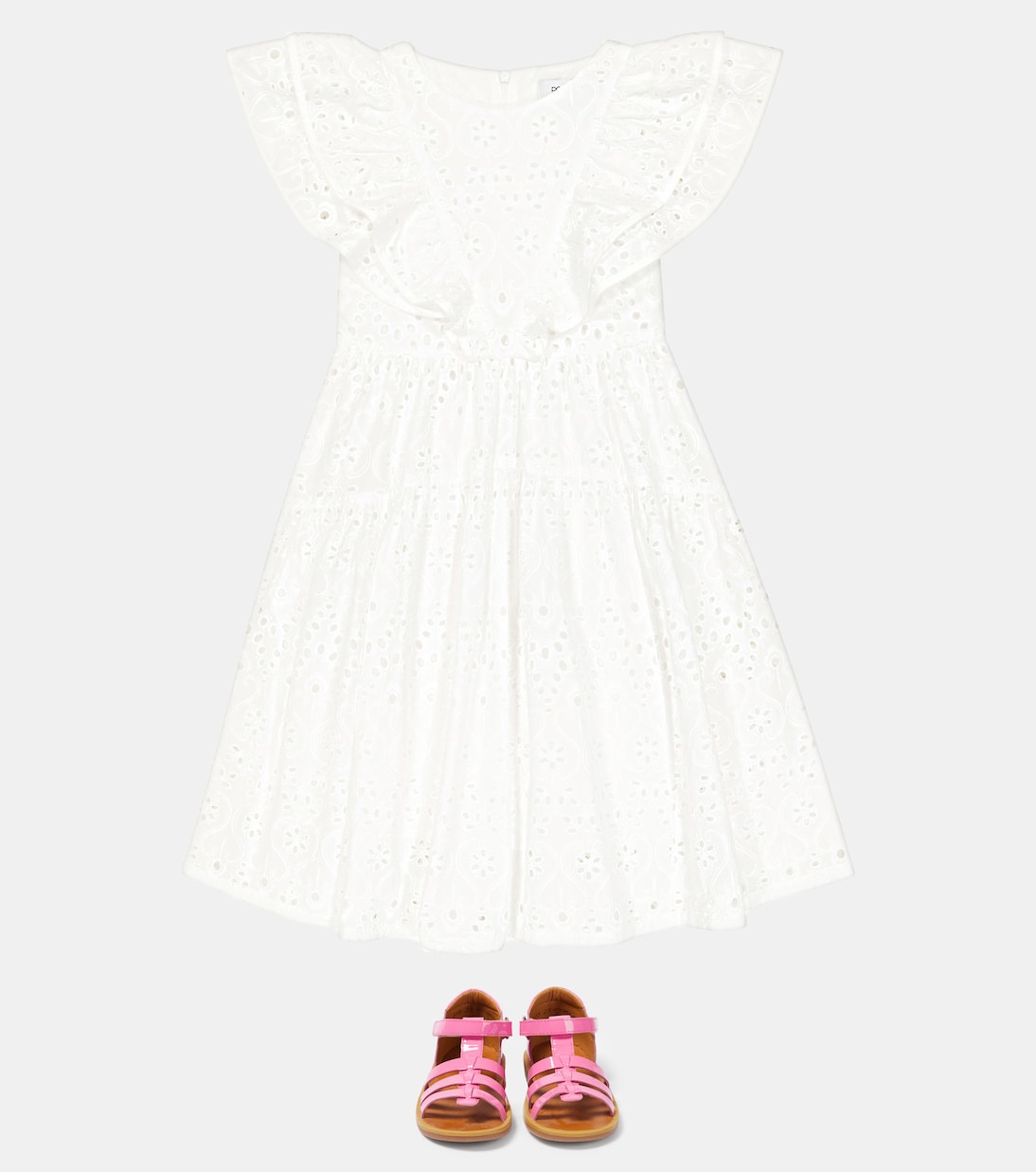 Broderie anglaise cotton dress | Paade Mode