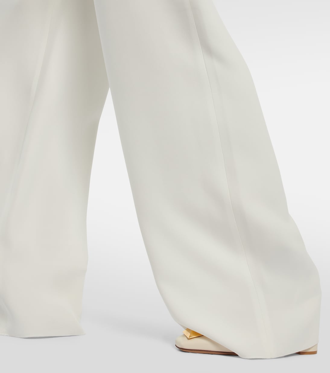 Pantaloni in seta a gamba larga | Valentino
