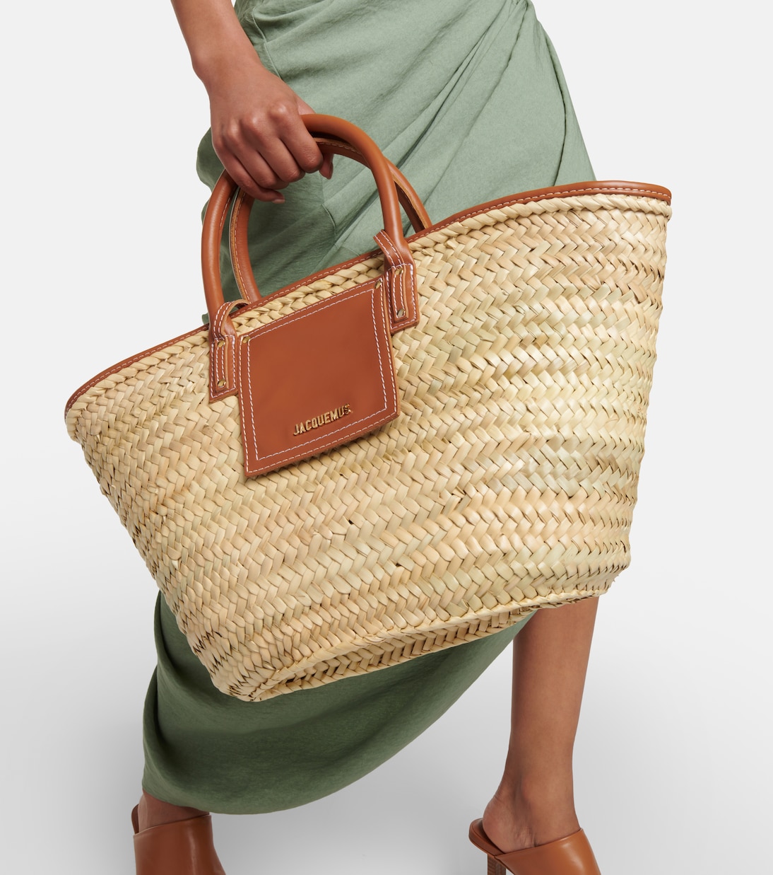 Le Panier Soli Large basket bag | Jacquemus
