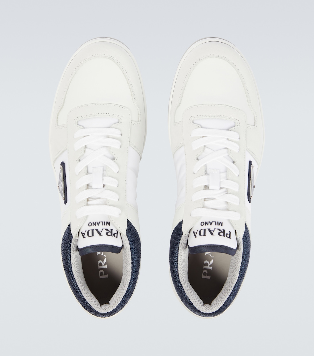 Sneakers Downtown aus Re-Nylon und Leder | Prada