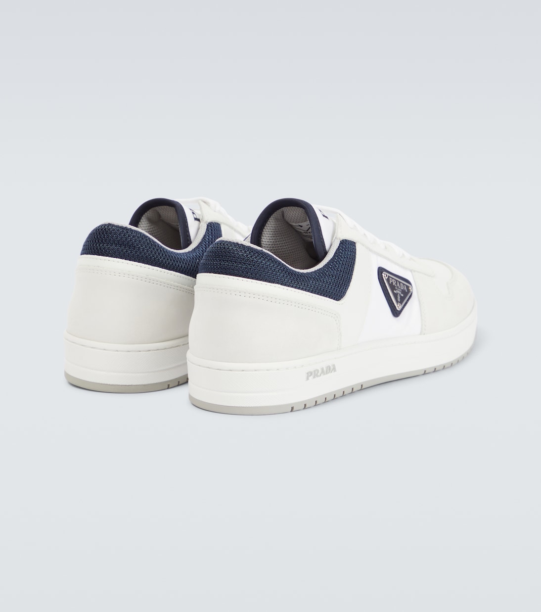 Sneakers Downtown aus Re-Nylon und Leder | Prada