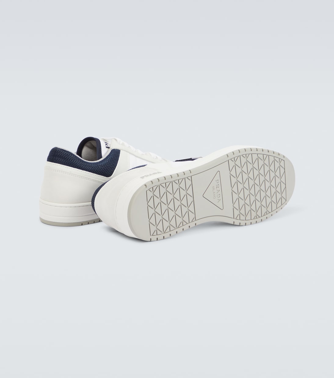 Sneakers Downtown aus Re-Nylon und Leder | Prada
