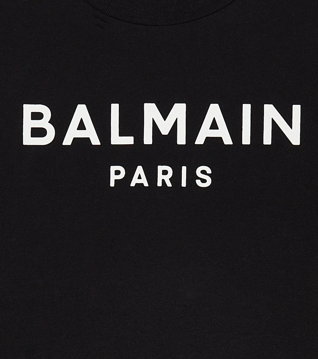 T-shirt en coton à logo | Balmain Kids