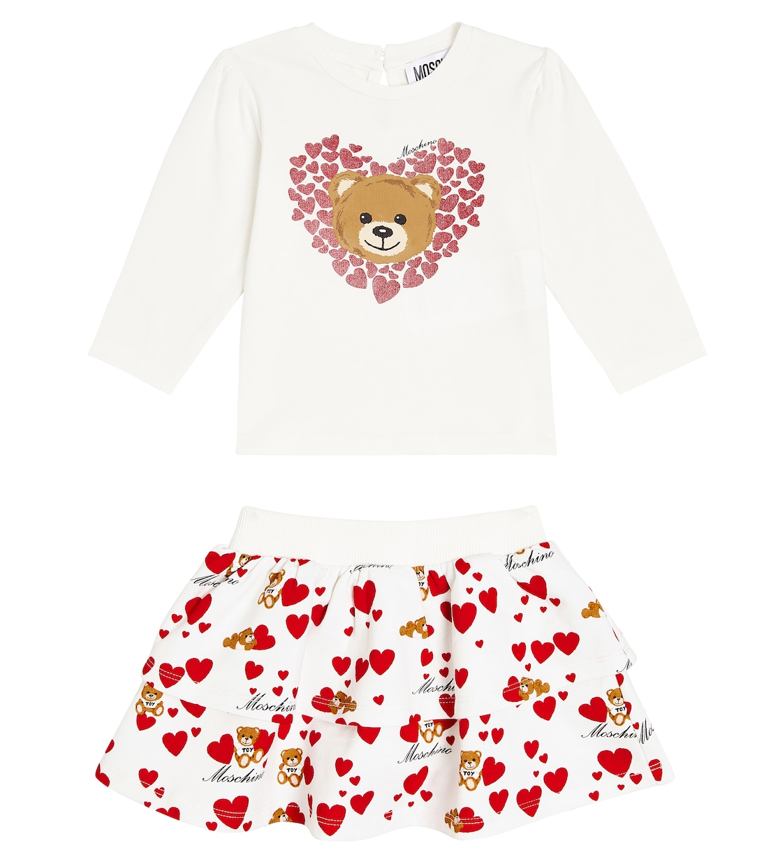 Bébé – Ensemble t-shirt et jupe | Moschino Kids