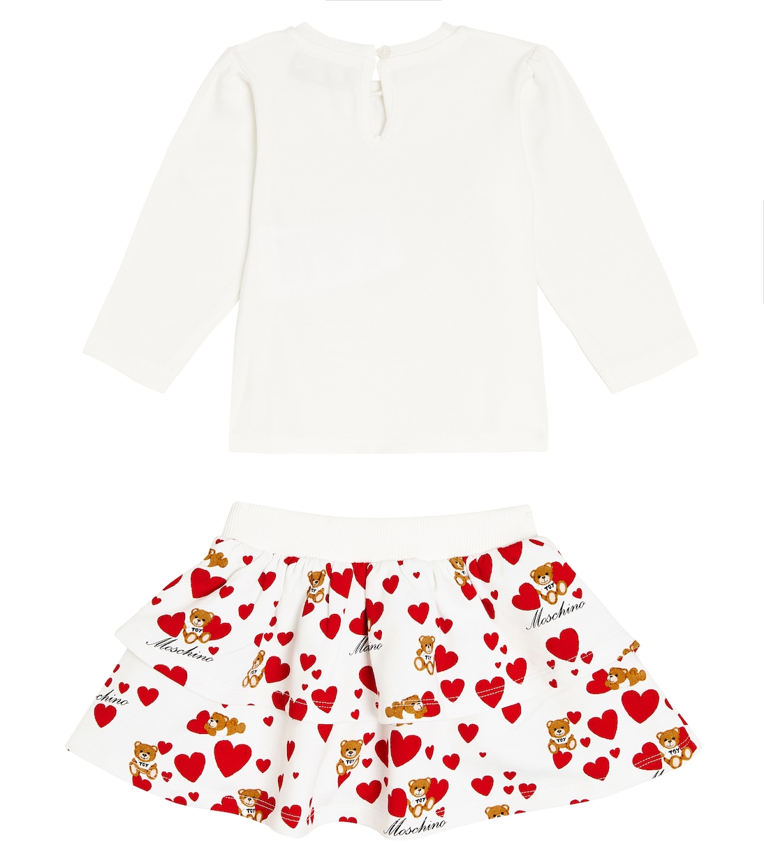 Bébé – Ensemble t-shirt et jupe | Moschino Kids