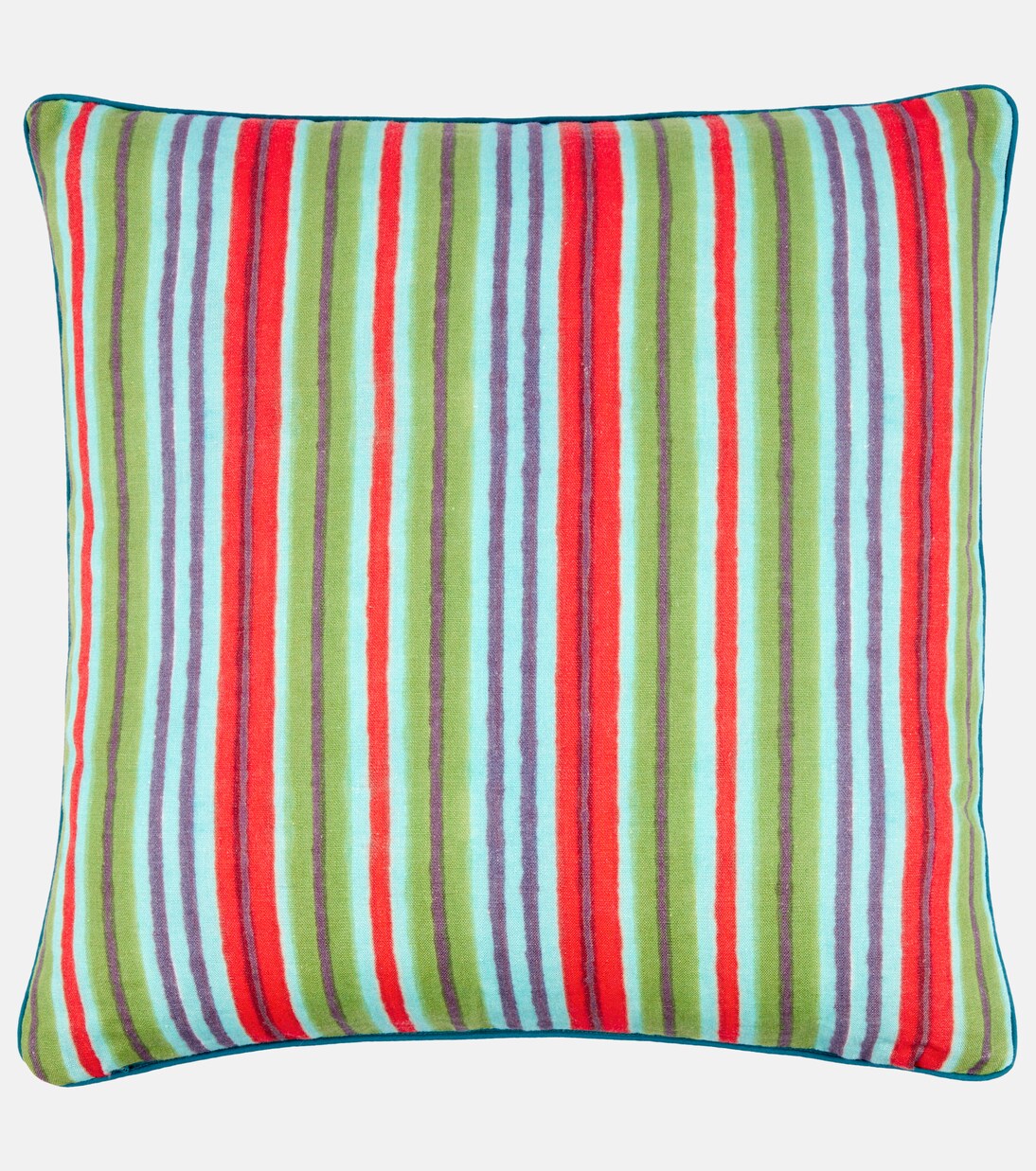 Royal Palace striped linen cushion cover | Lisa Corti