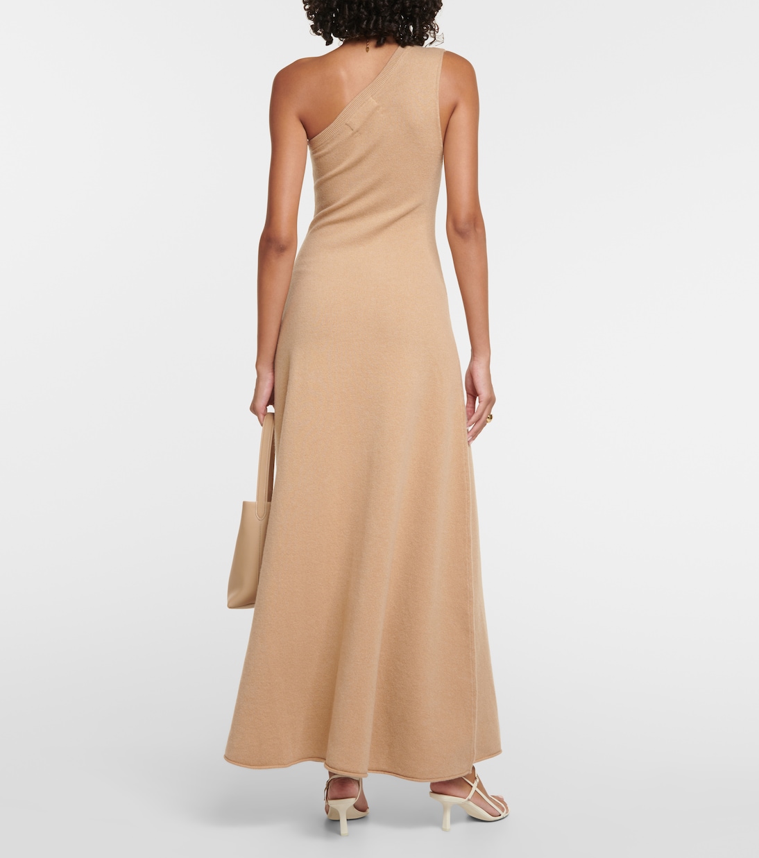 Abito lungo N°301 Swan in misto cashmere | Extreme Cashmere