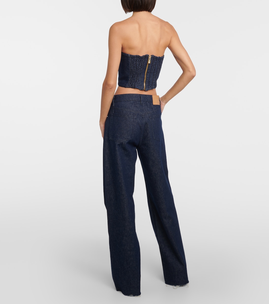 Jeans rectos de tiro alto | Magda Butrym