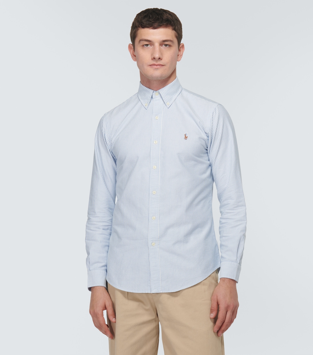 Camisa oxford de algodón a rayas | Polo Ralph Lauren
