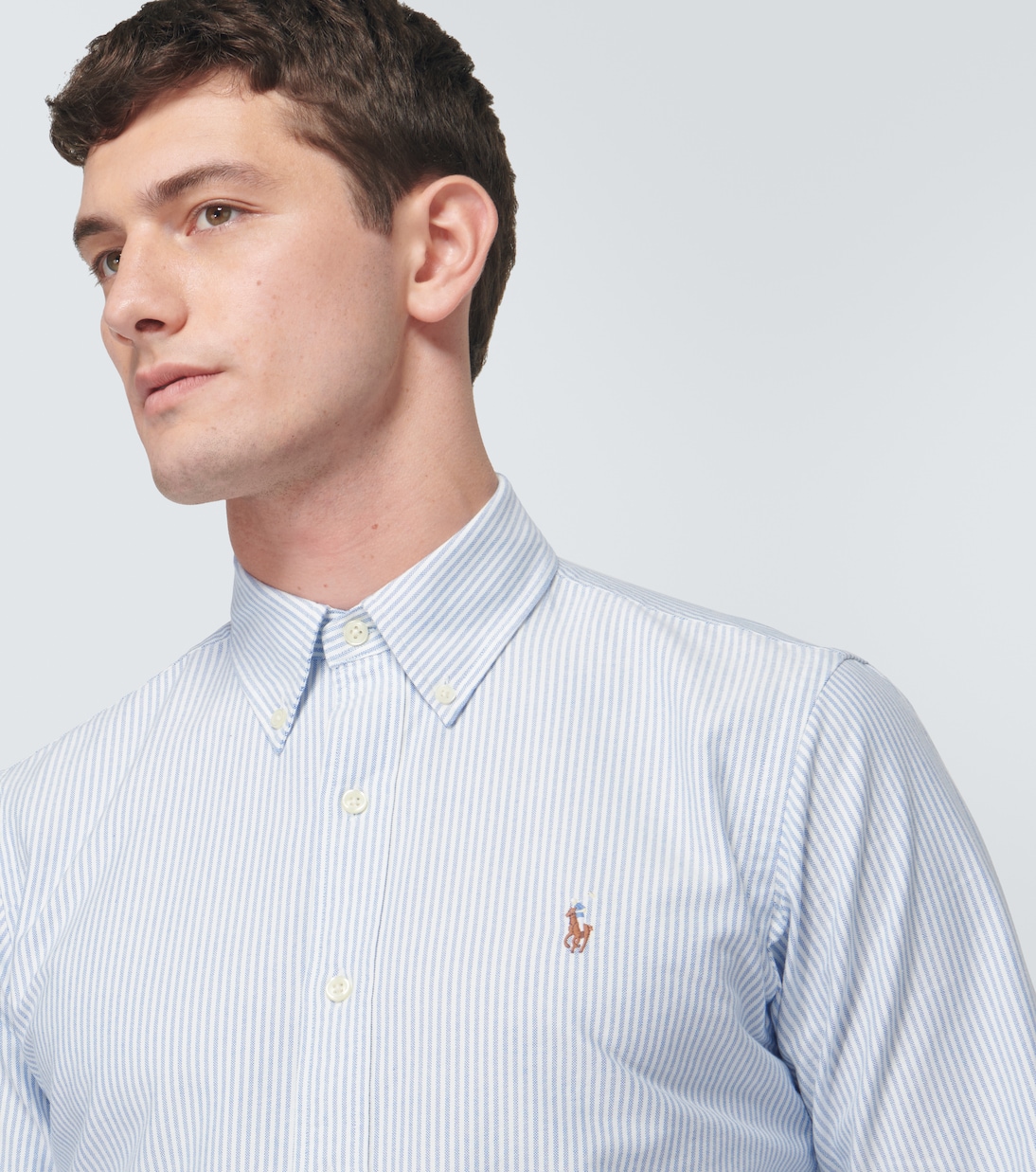 Camisa oxford de algodón a rayas | Polo Ralph Lauren
