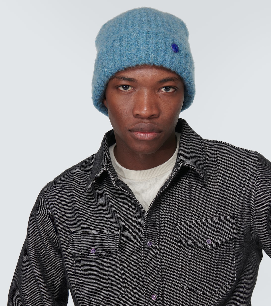 Berretto in bouclé di cashmere | God's True Cashmere