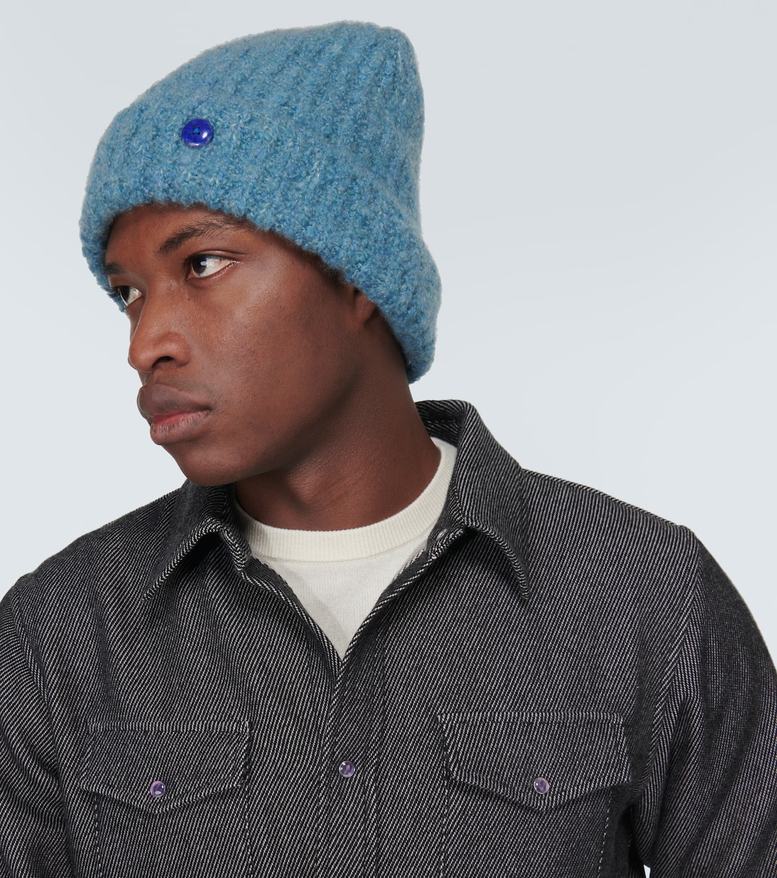 Berretto in bouclé di cashmere | God's True Cashmere