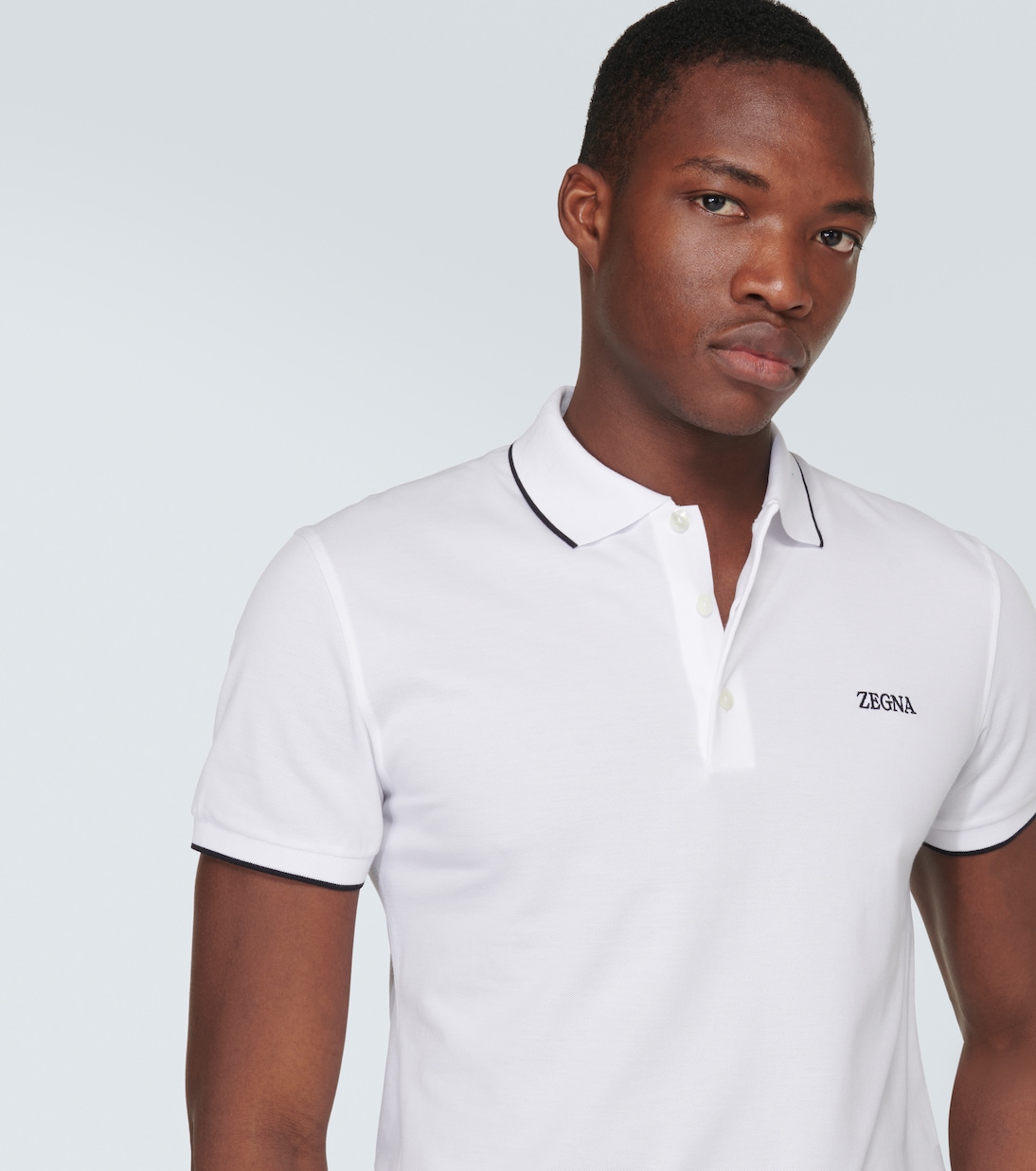 Polohemd aus einem Baumwollgemisch | Zegna