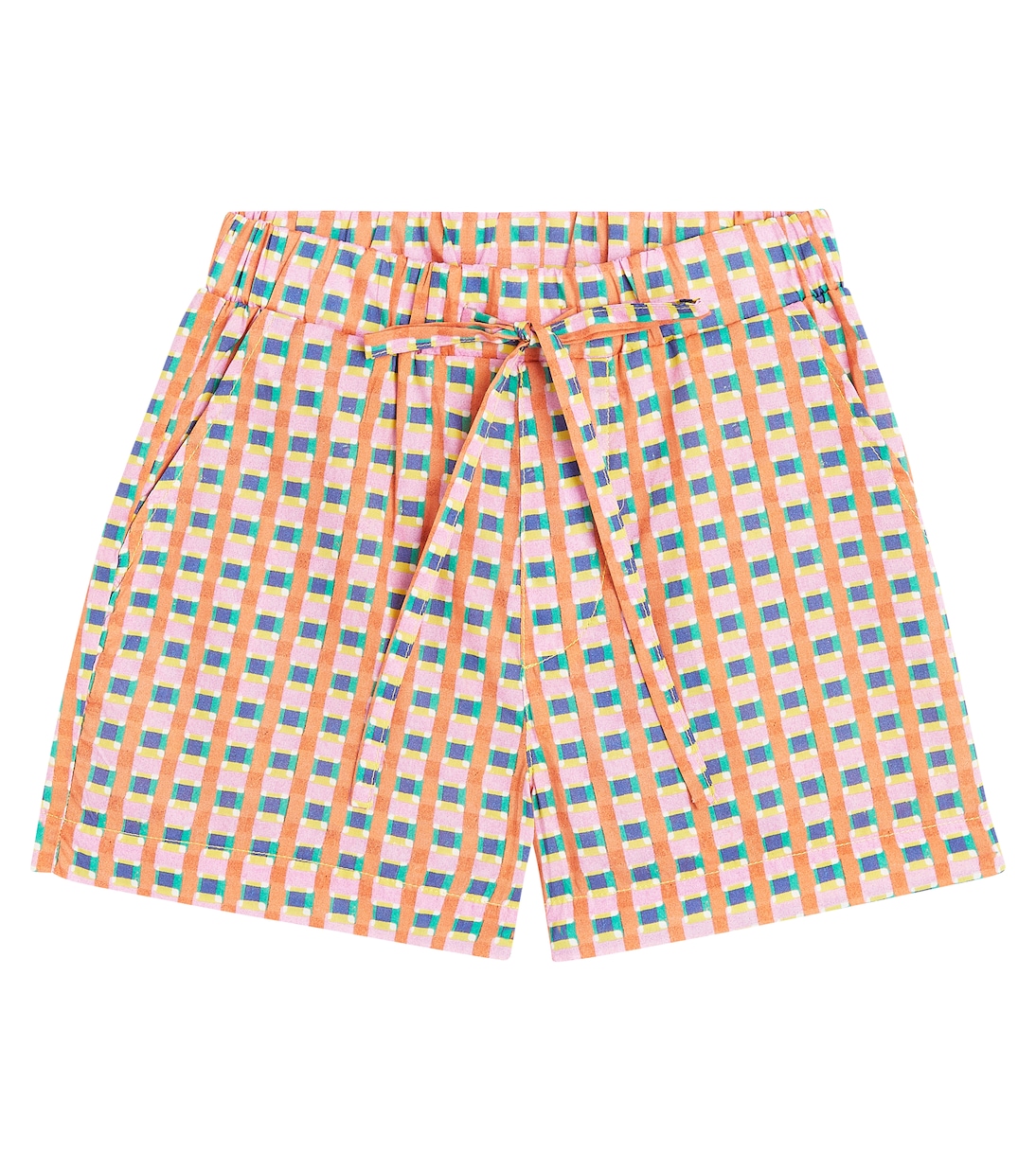 Shorts Falter de algodón a cuadros | Paade Mode
