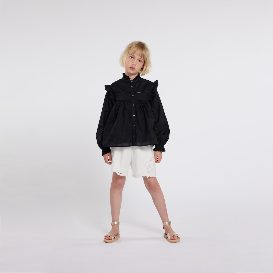 Camisa de algodón | Chloé Kids