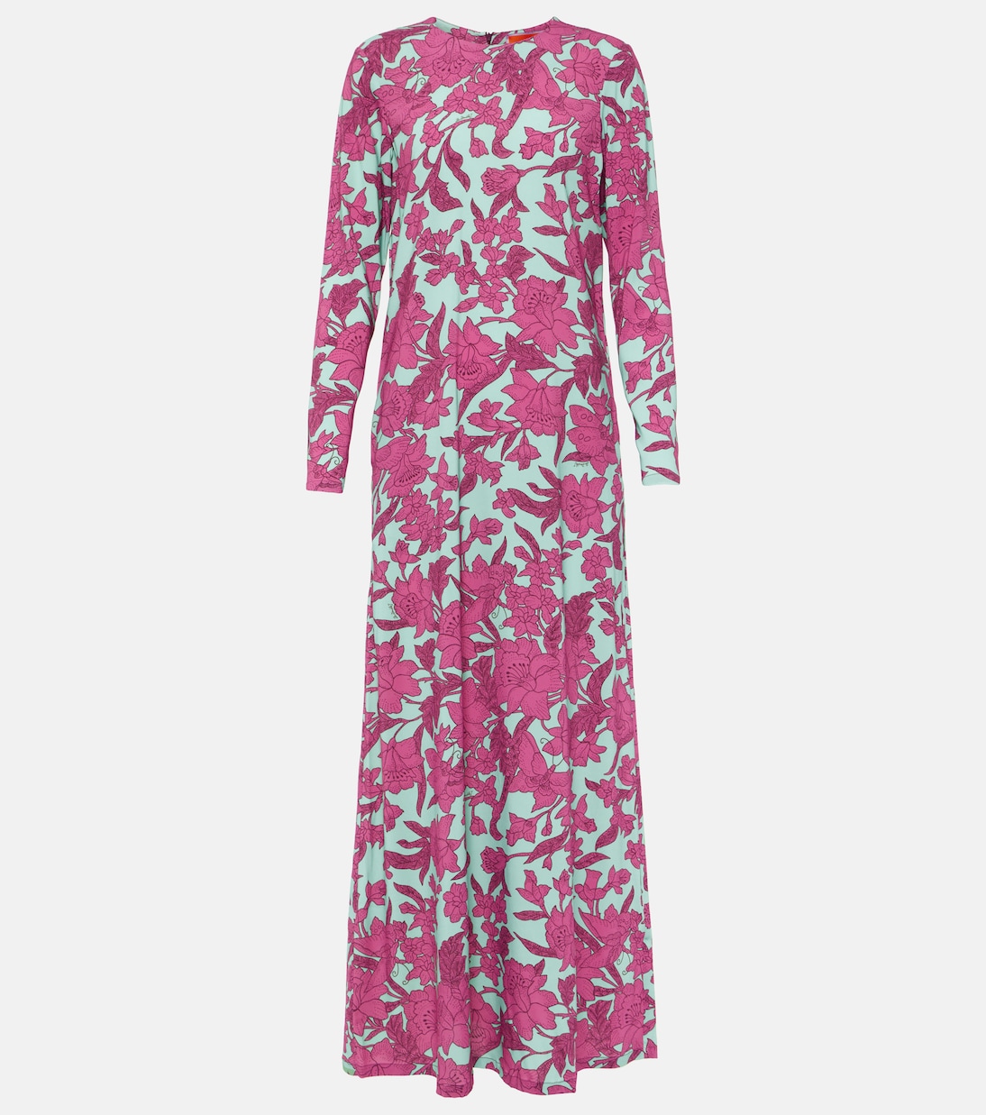Swing printed maxi dress | La DoubleJ