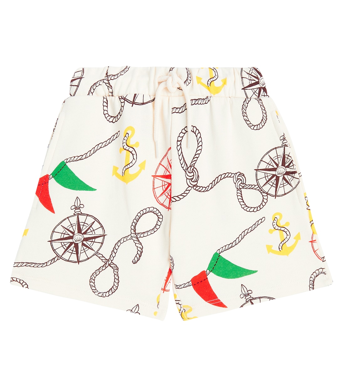 Shorts Nautical de jersey de algodón | Mini Rodini