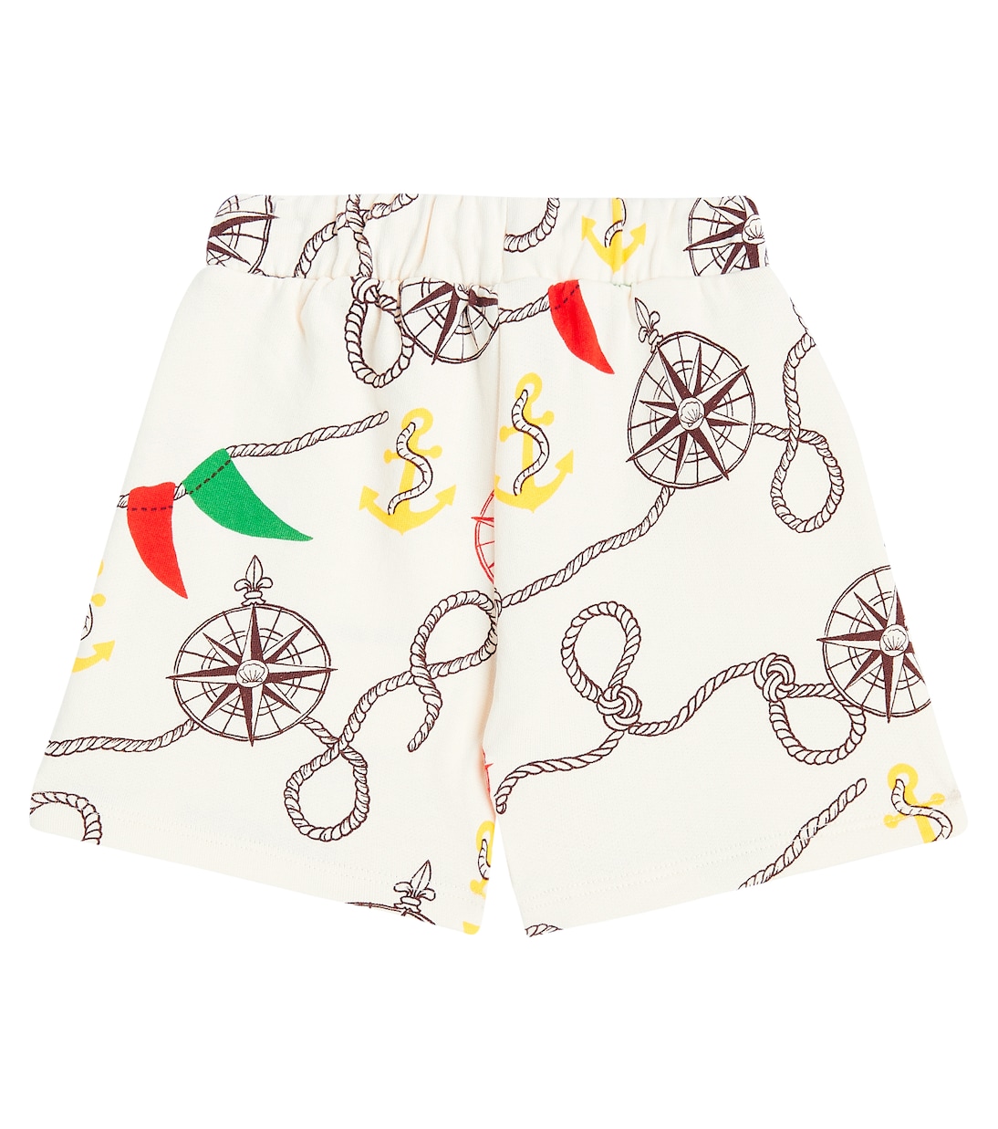 Shorts Nautical de jersey de algodón | Mini Rodini