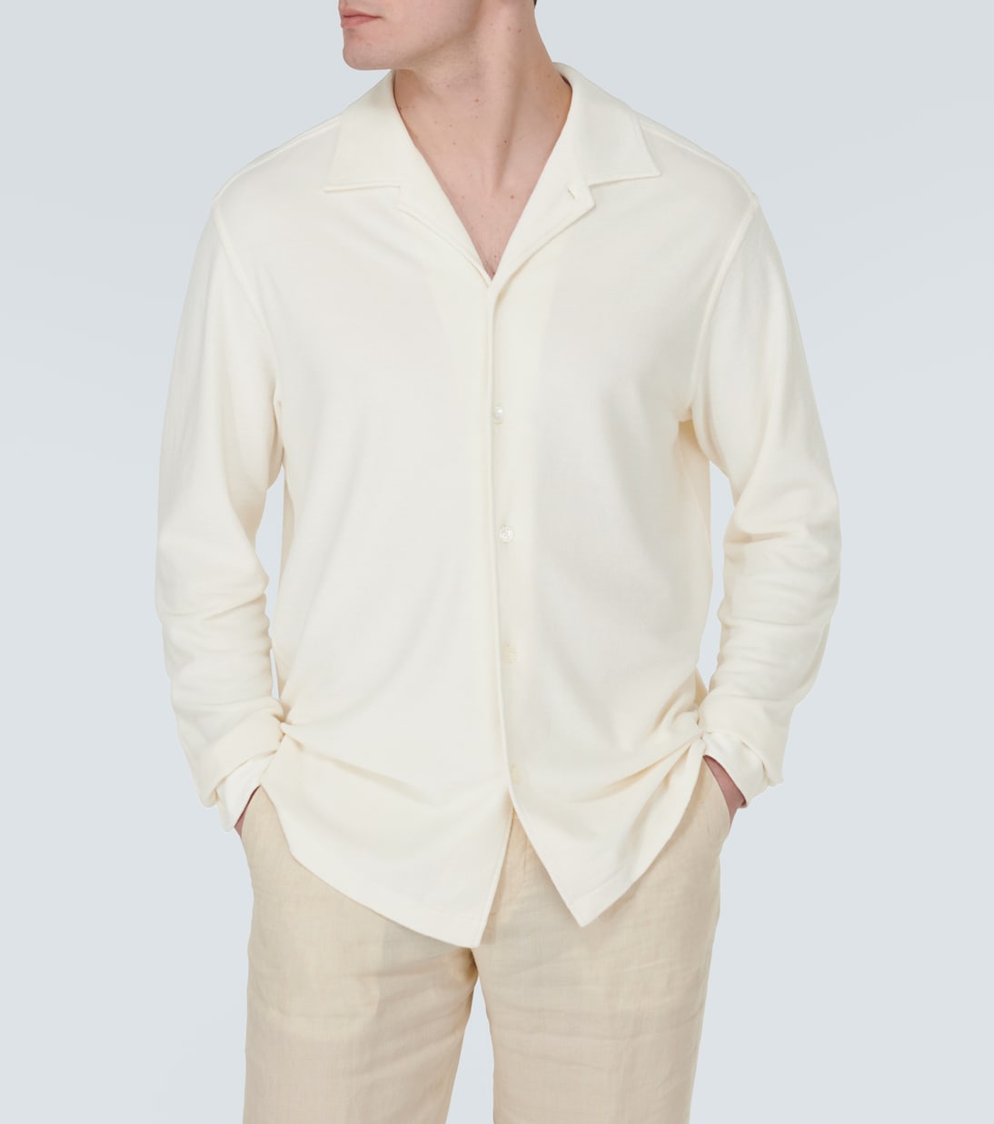 Camicia in cotone e seta | Zegna
