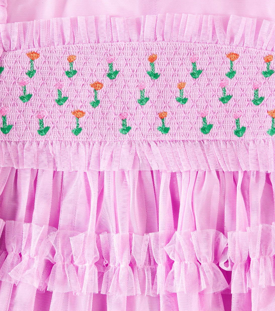 Abito in tulle a balze | Stella McCartney Kids
