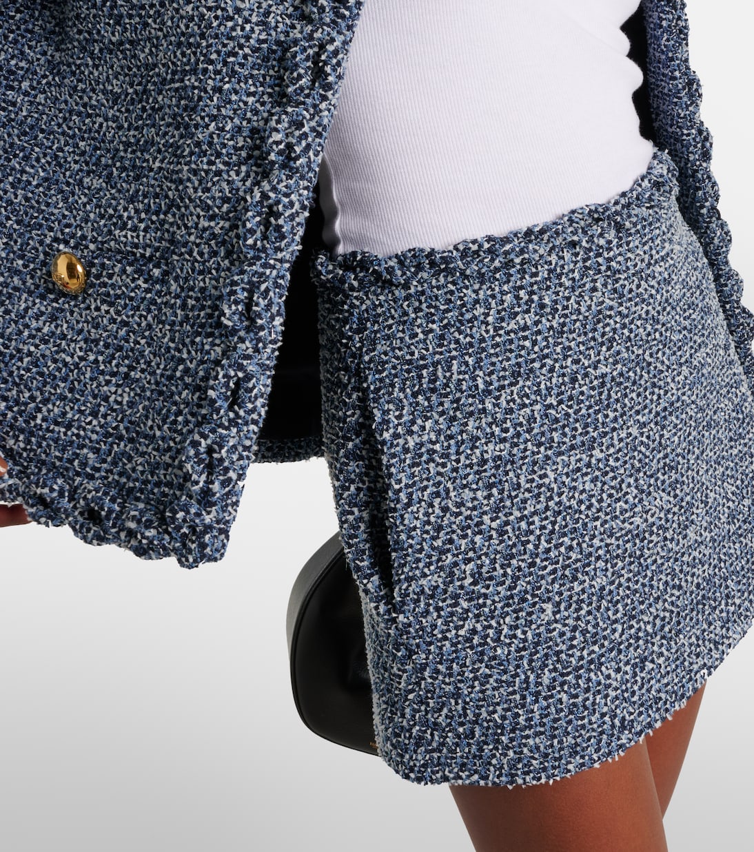 Mini-jupe en tweed | Valentino