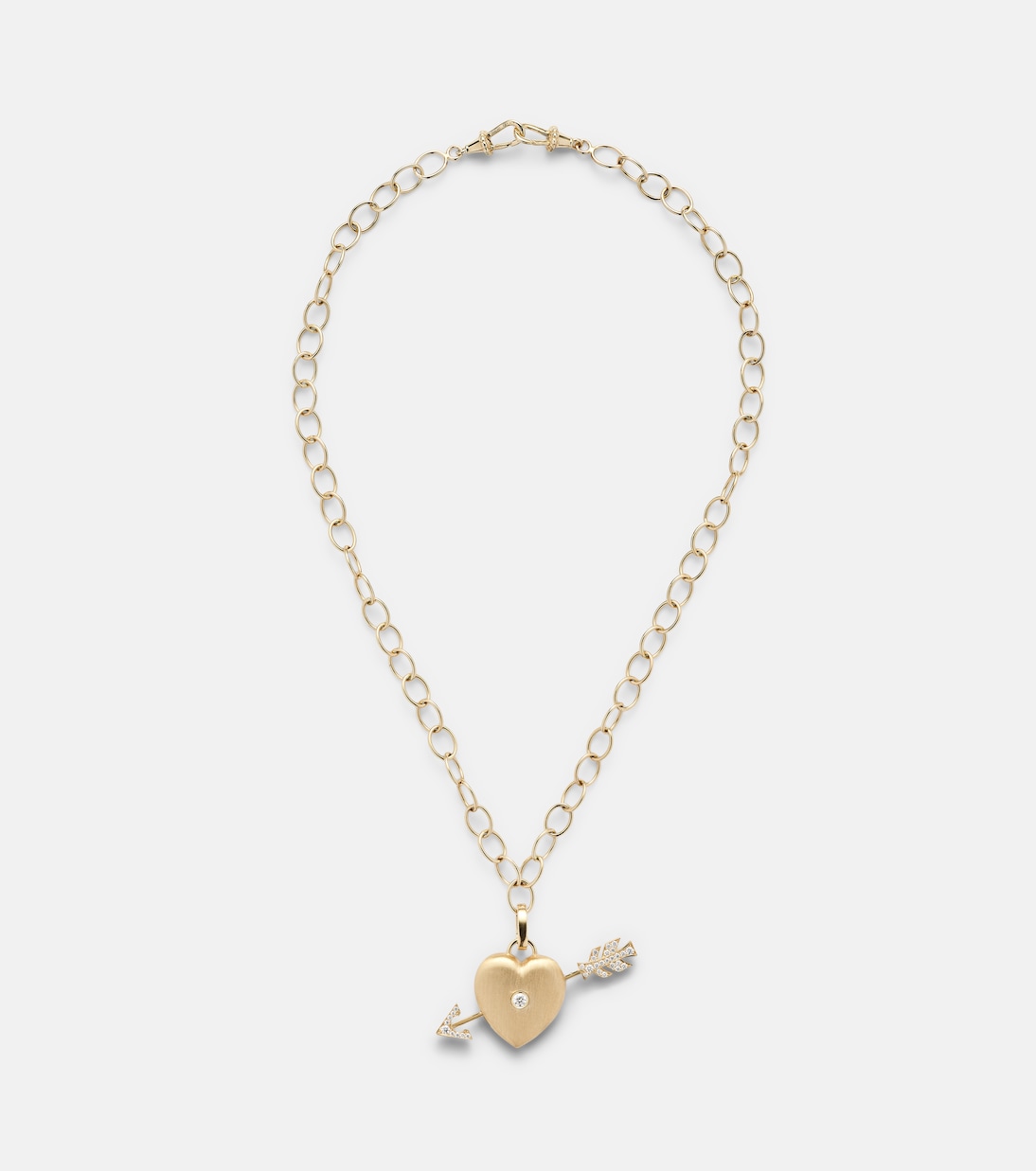 Collana in oro rosa 18kt con diamanti MARIE LICHTENBERG per stile giovanile