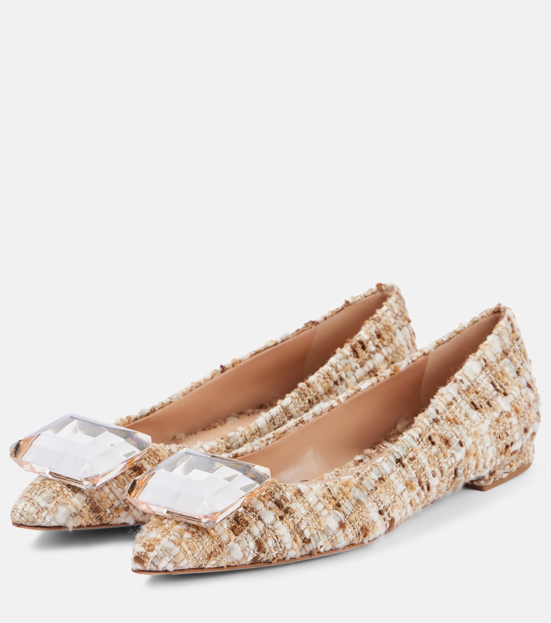 Ballerine Jaipur in bouclé | Gianvito Rossi