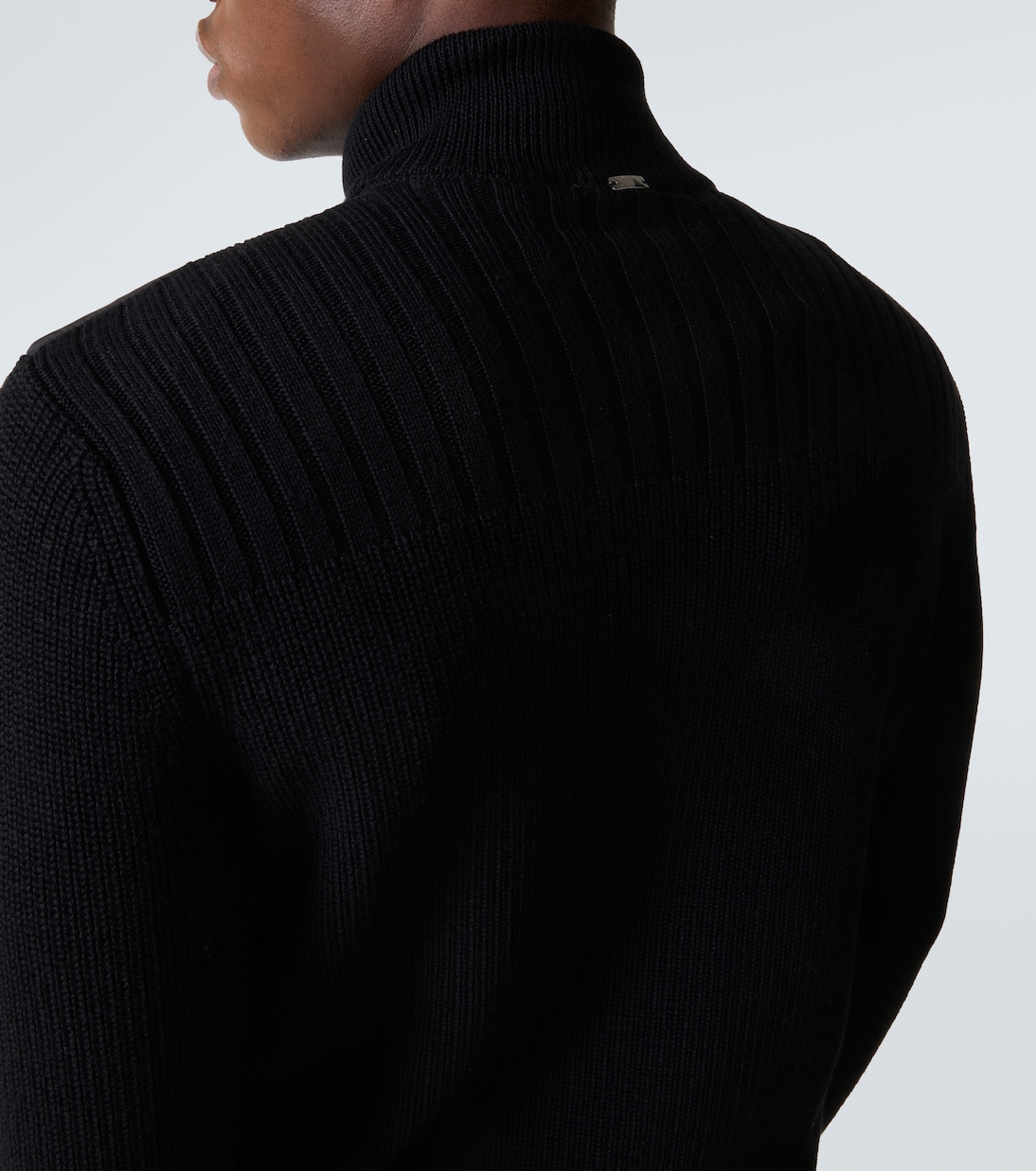 Chaqueta de plumas con ribete de lana | Herno