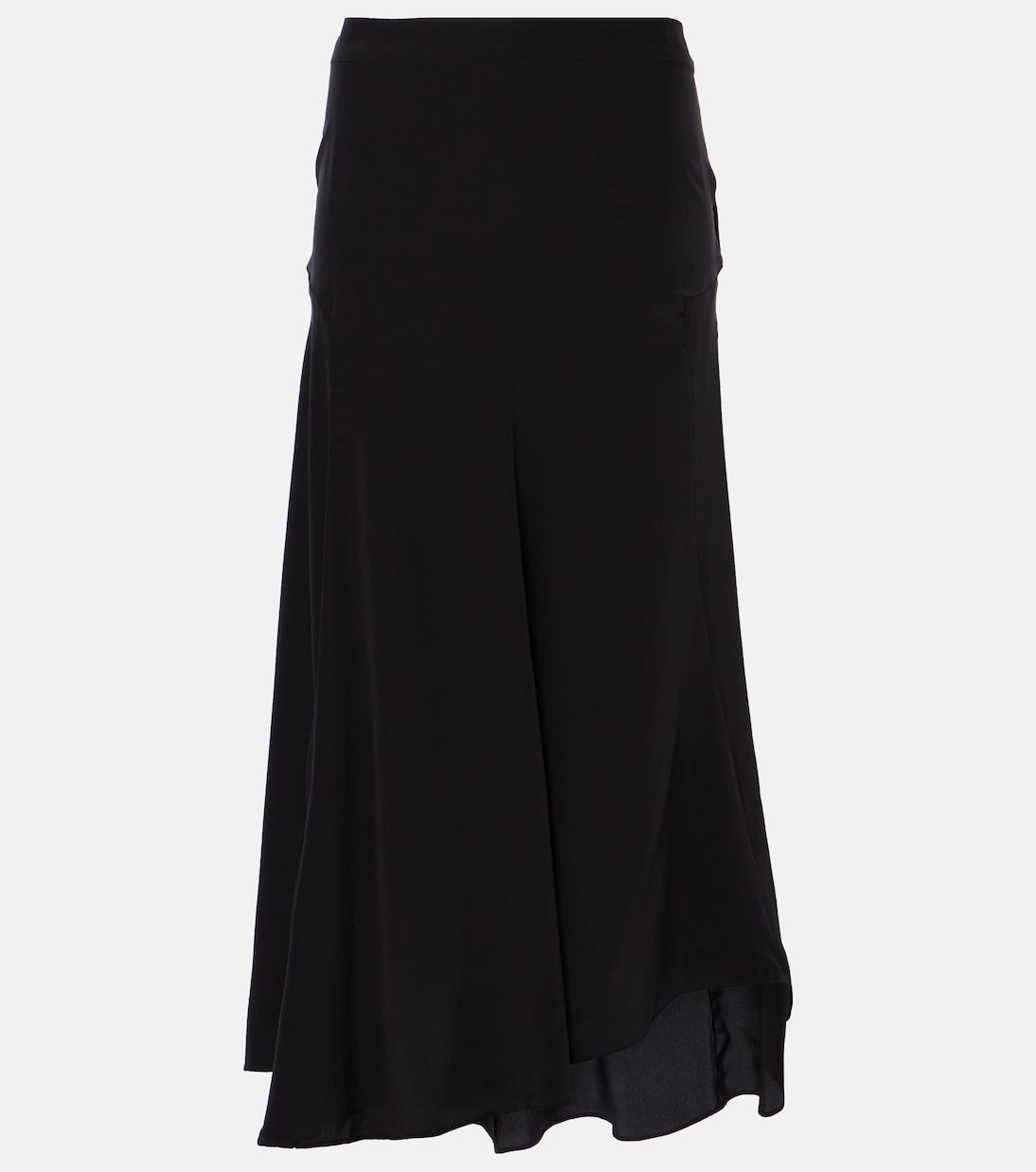 Jupe midi Hortensia en soie | Isabel Marant