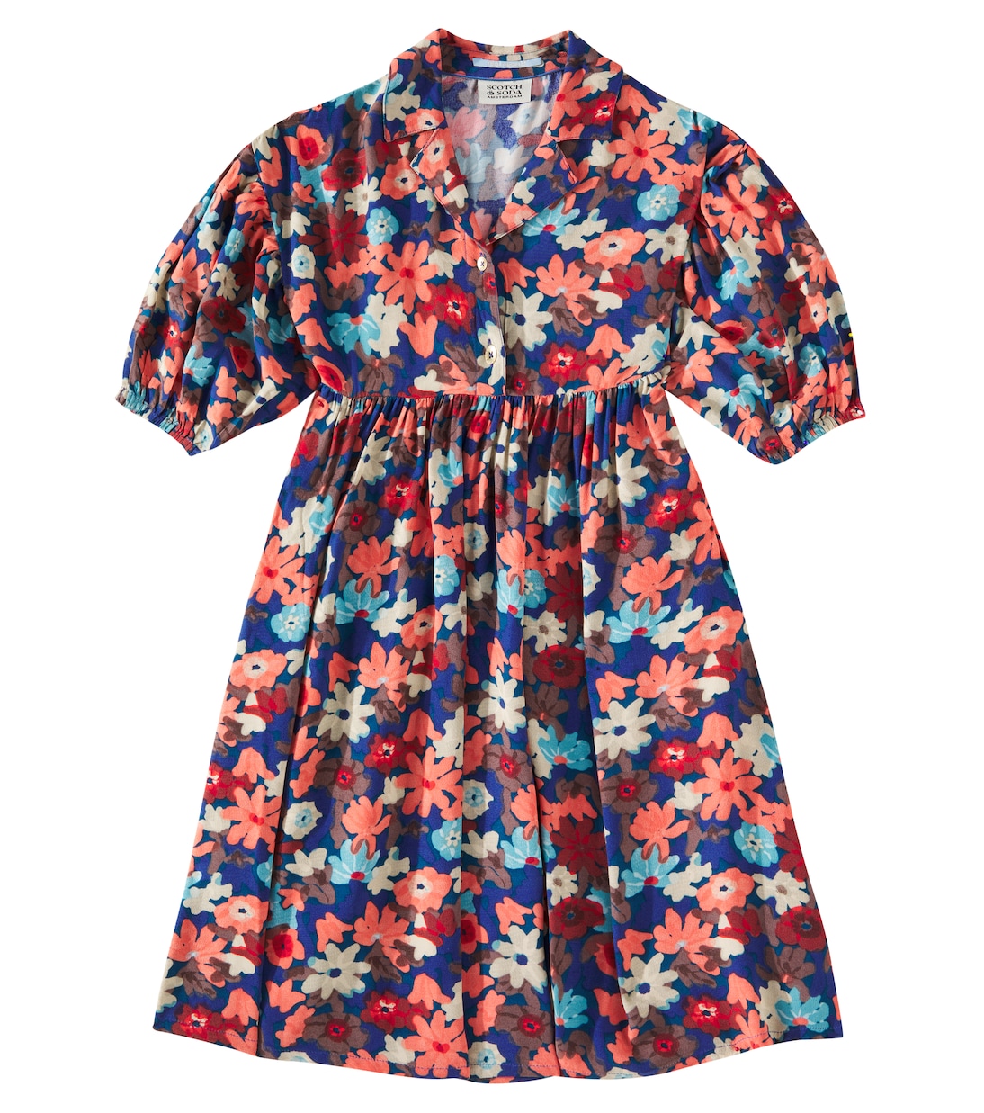 Abito chemisier con stampa floreale | Scotch & Soda Kids