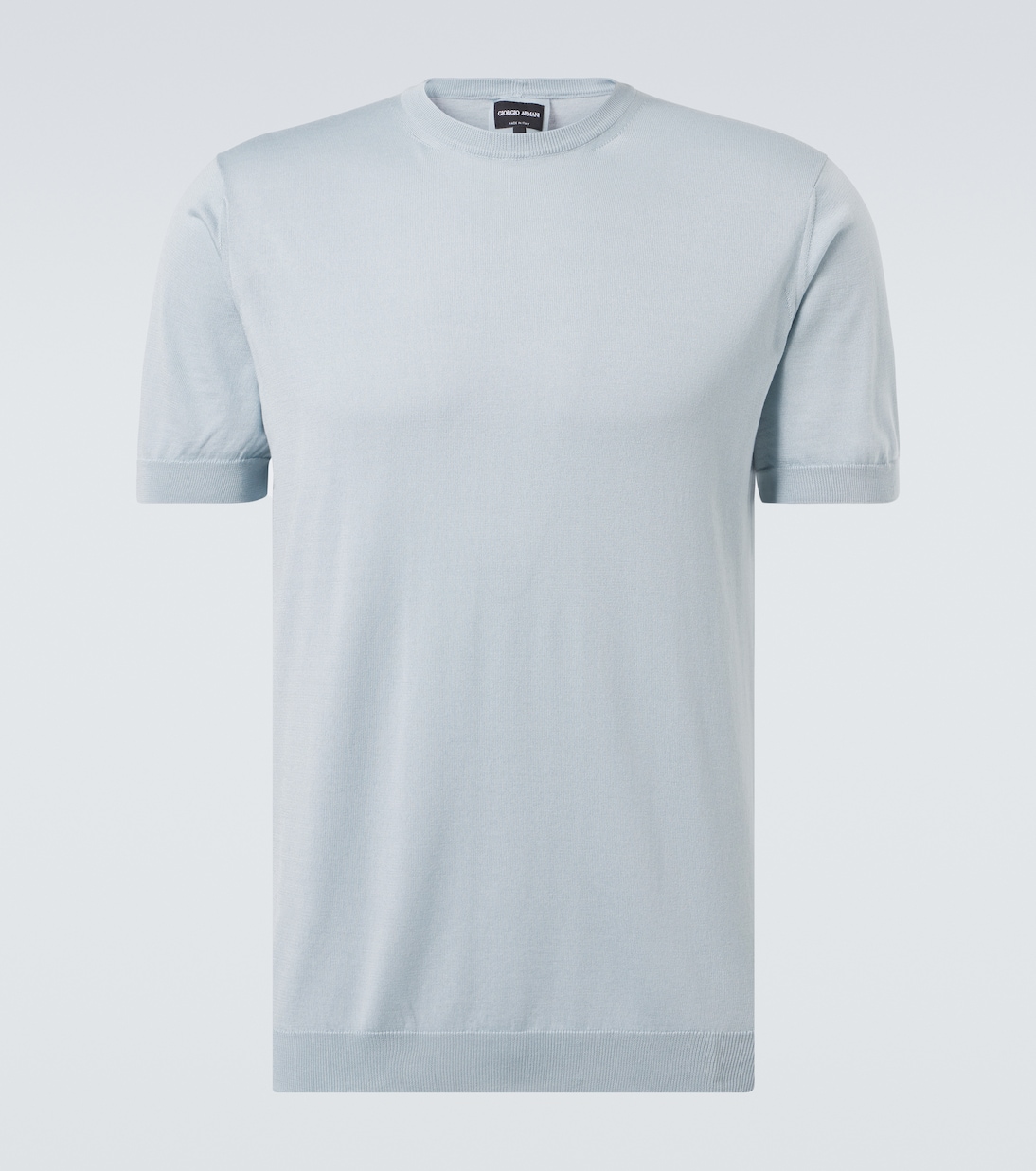 Pullover in seta e cotone | Giorgio Armani