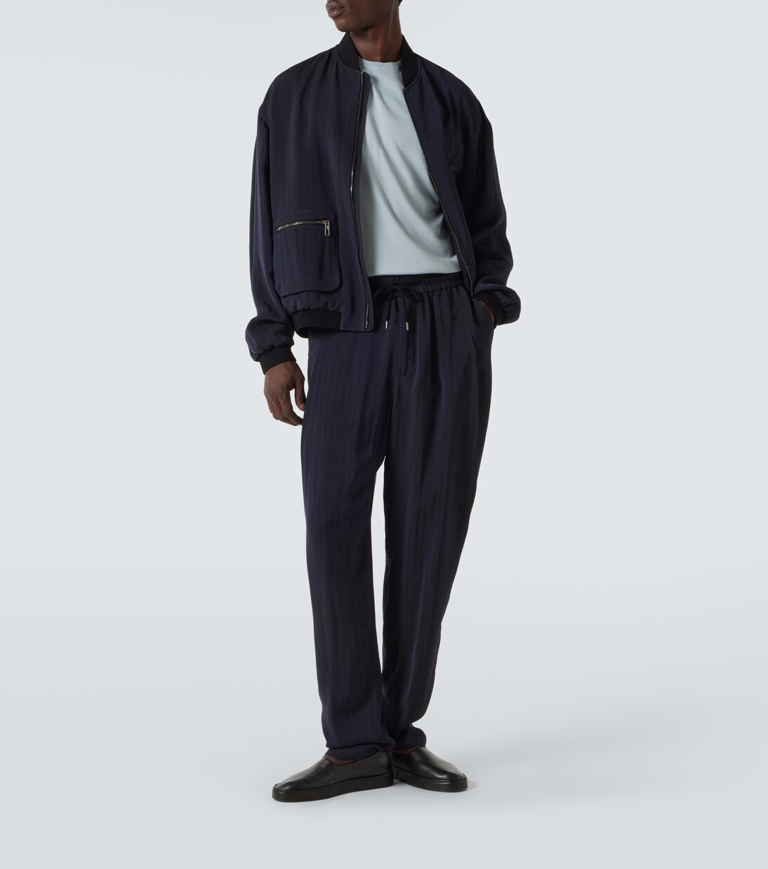 Pullover in seta e cotone | Giorgio Armani