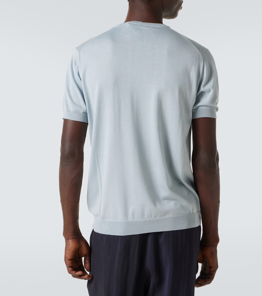 Pullover in seta e cotone | Giorgio Armani