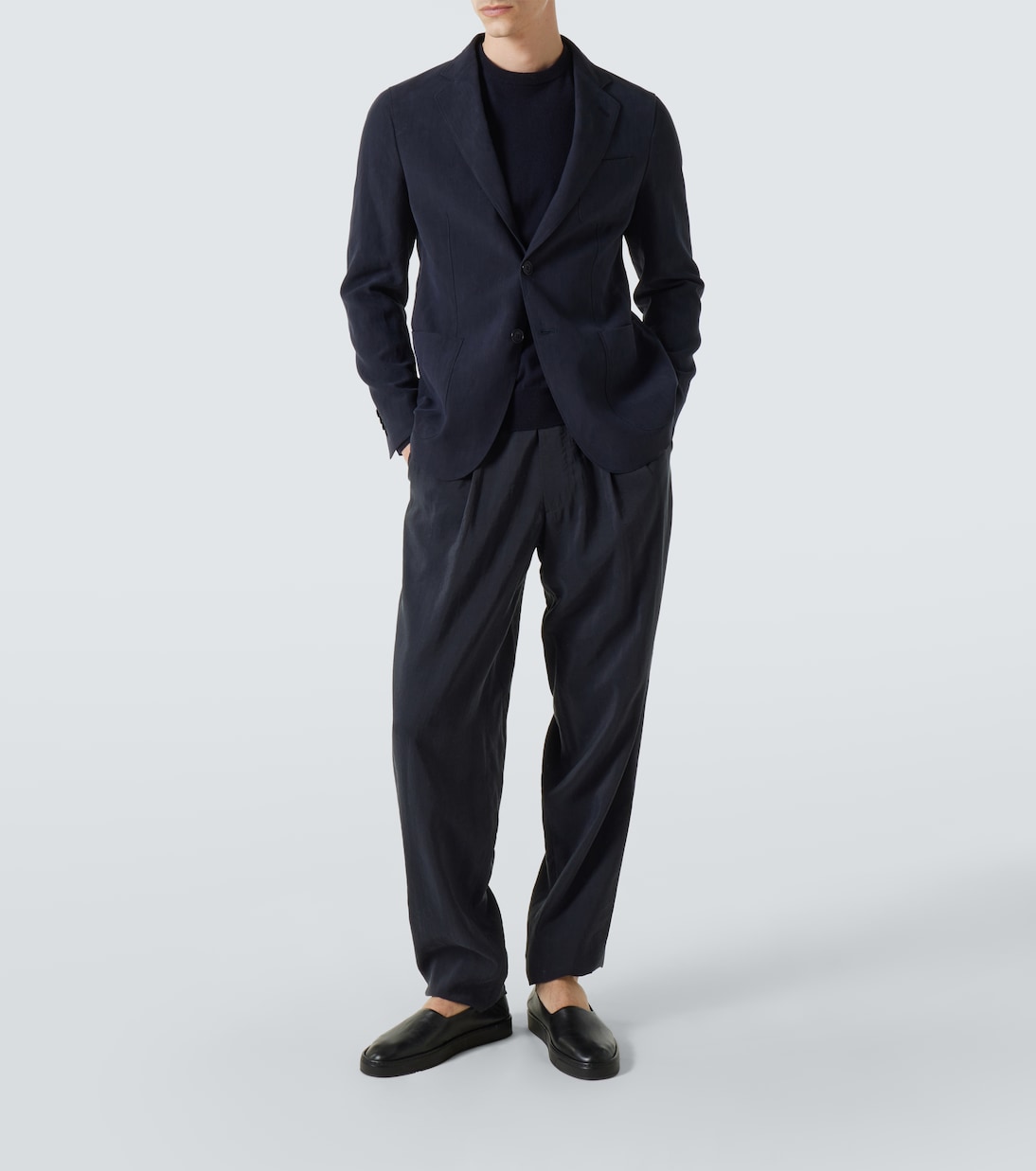 Blazer da abito in lino | Giorgio Armani
