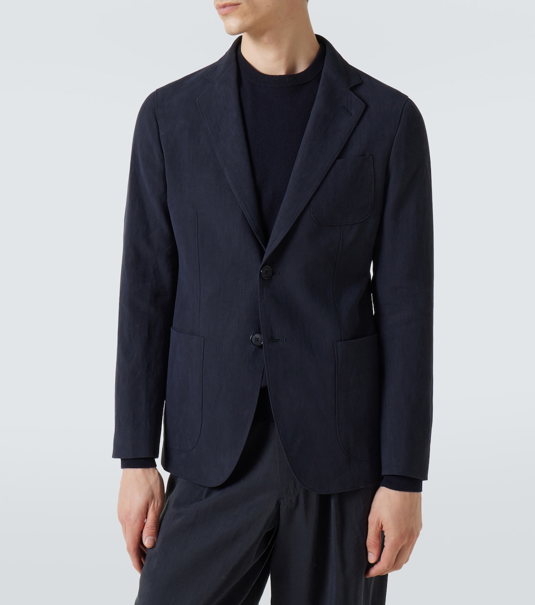 Blazer da abito in lino | Giorgio Armani