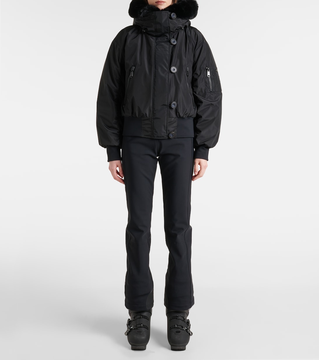 Skijacke Jeanne mit Faux Fur | Goldbergh