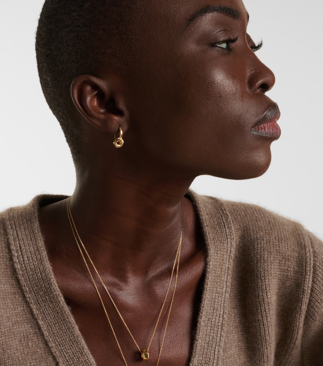 Orecchini Nut in oro 18kt | Ileana Makri