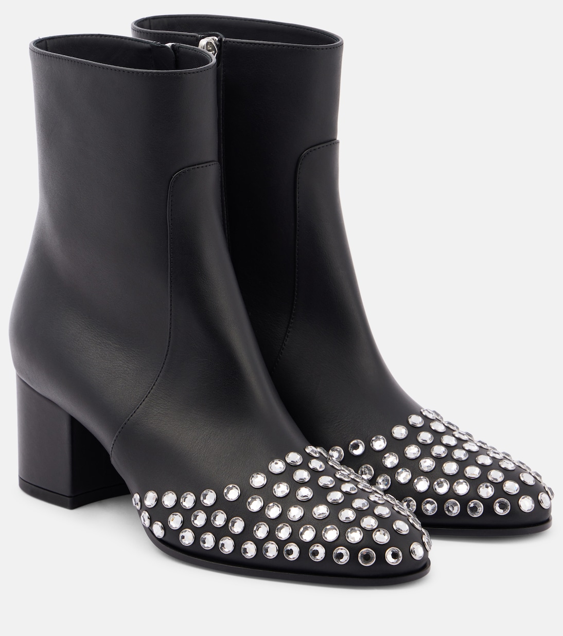 Bottines 60 en cuir à ornements | Alaïa