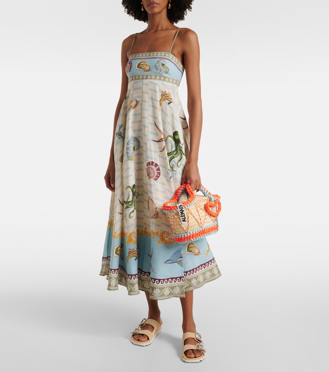 Cabas Luis Mini en macramé | Alémais