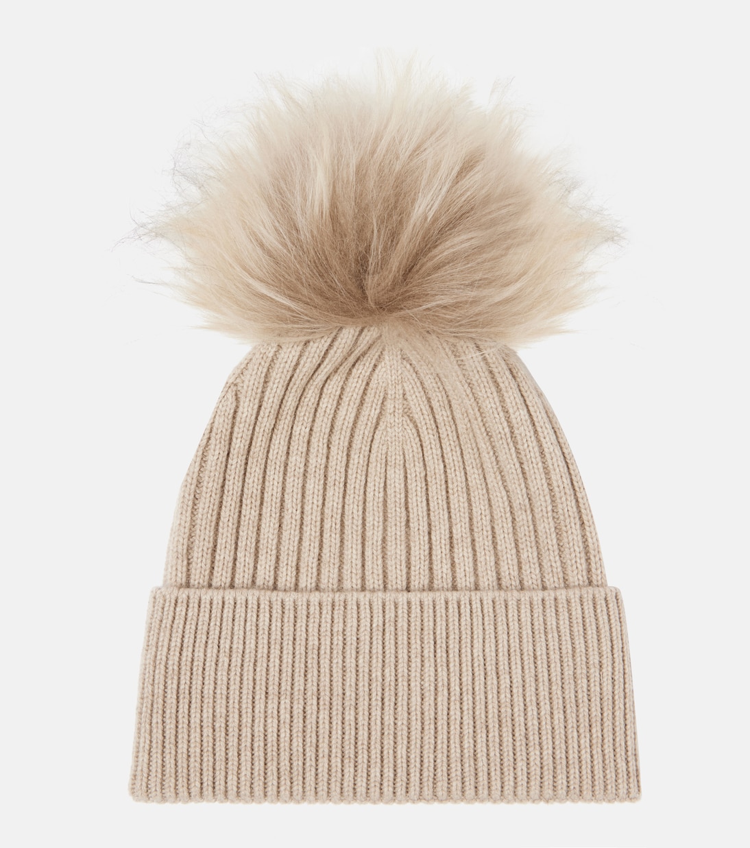 Berretto in cashmere Moncler con ponpon, stile giovane e trendy
