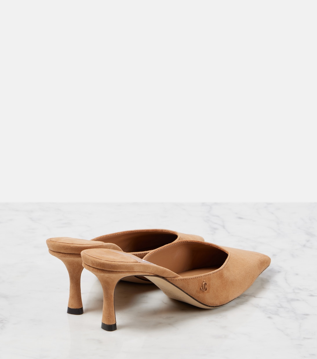 Mules Vivi 65 en daim | Jimmy Choo