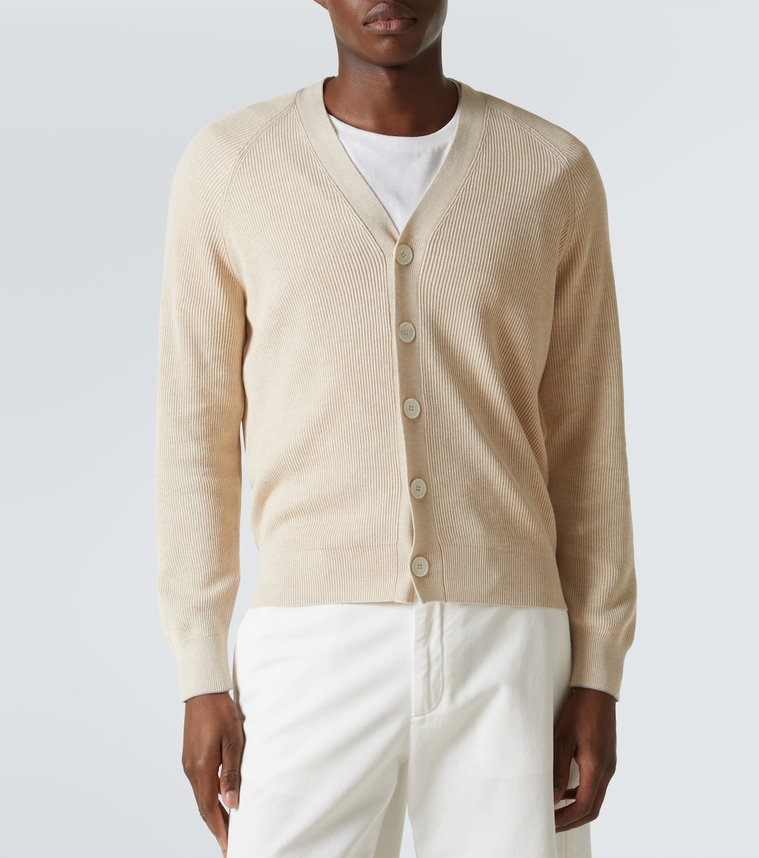 Cardigan in cotone | Brunello Cucinelli