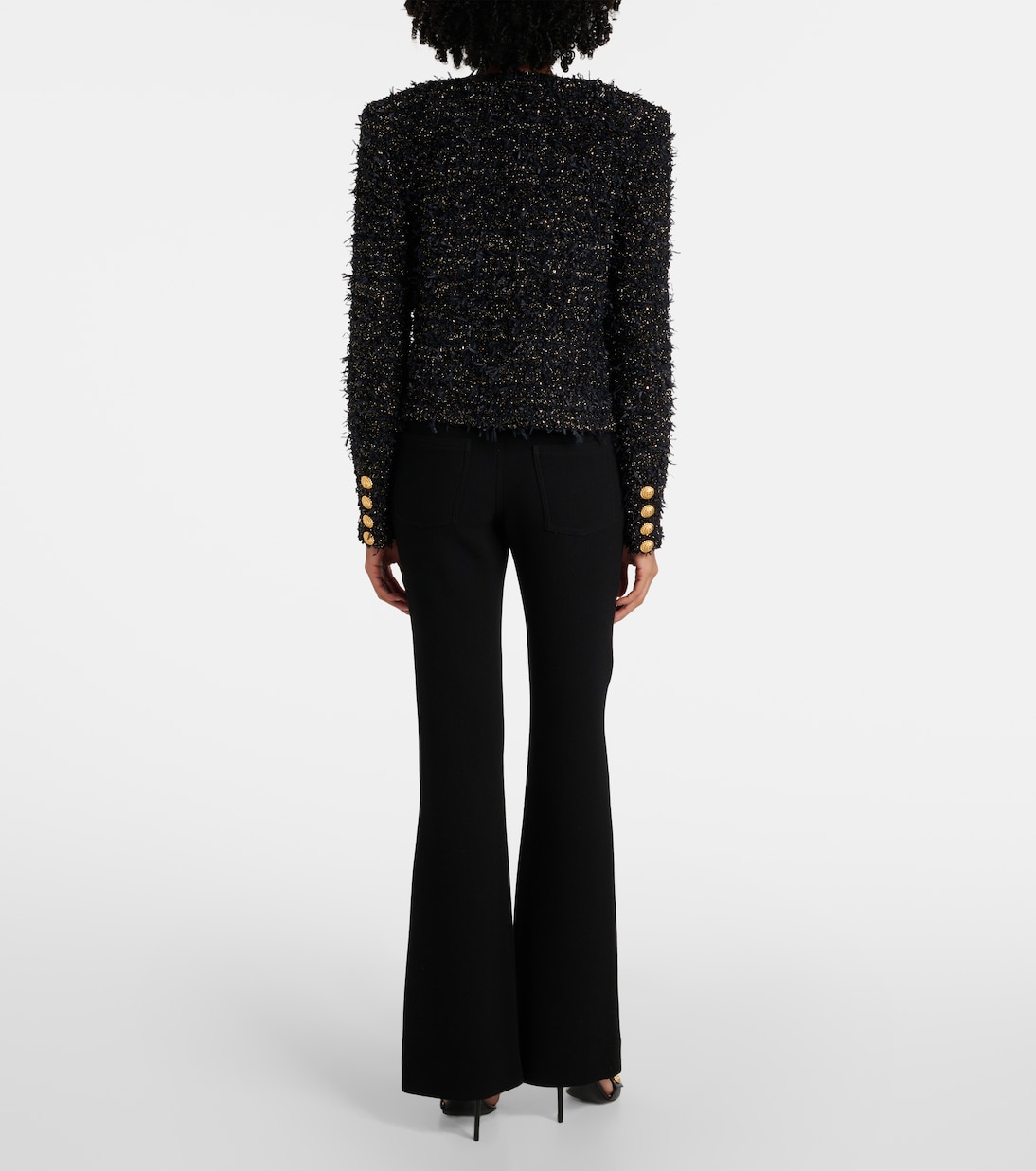 Giacca in tweed con lamé | Balmain
