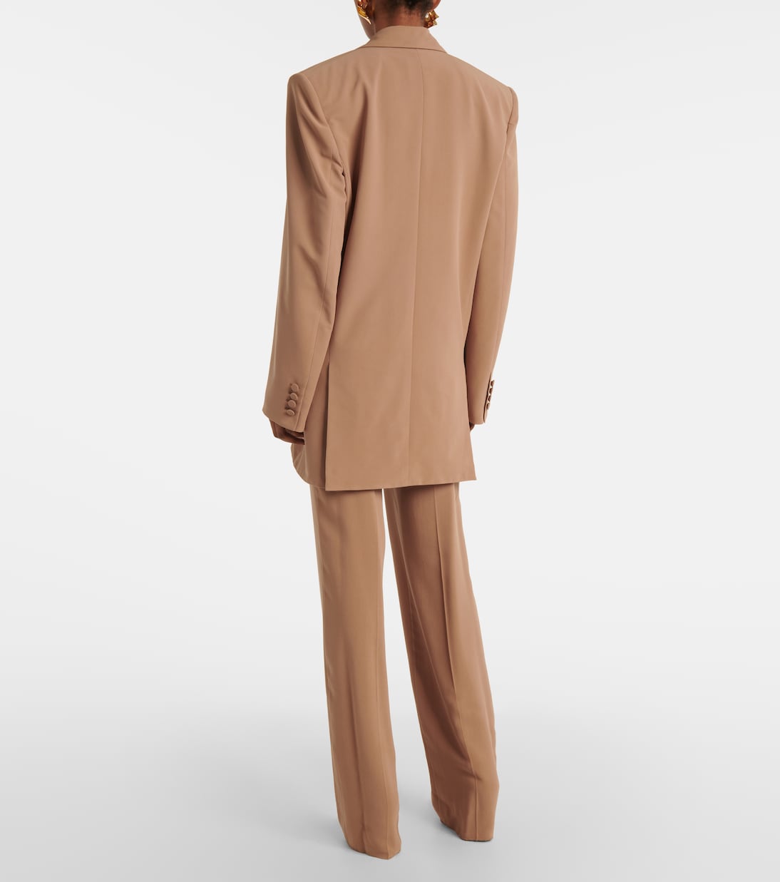 Blazer doppiopetto in seta | Saint Laurent