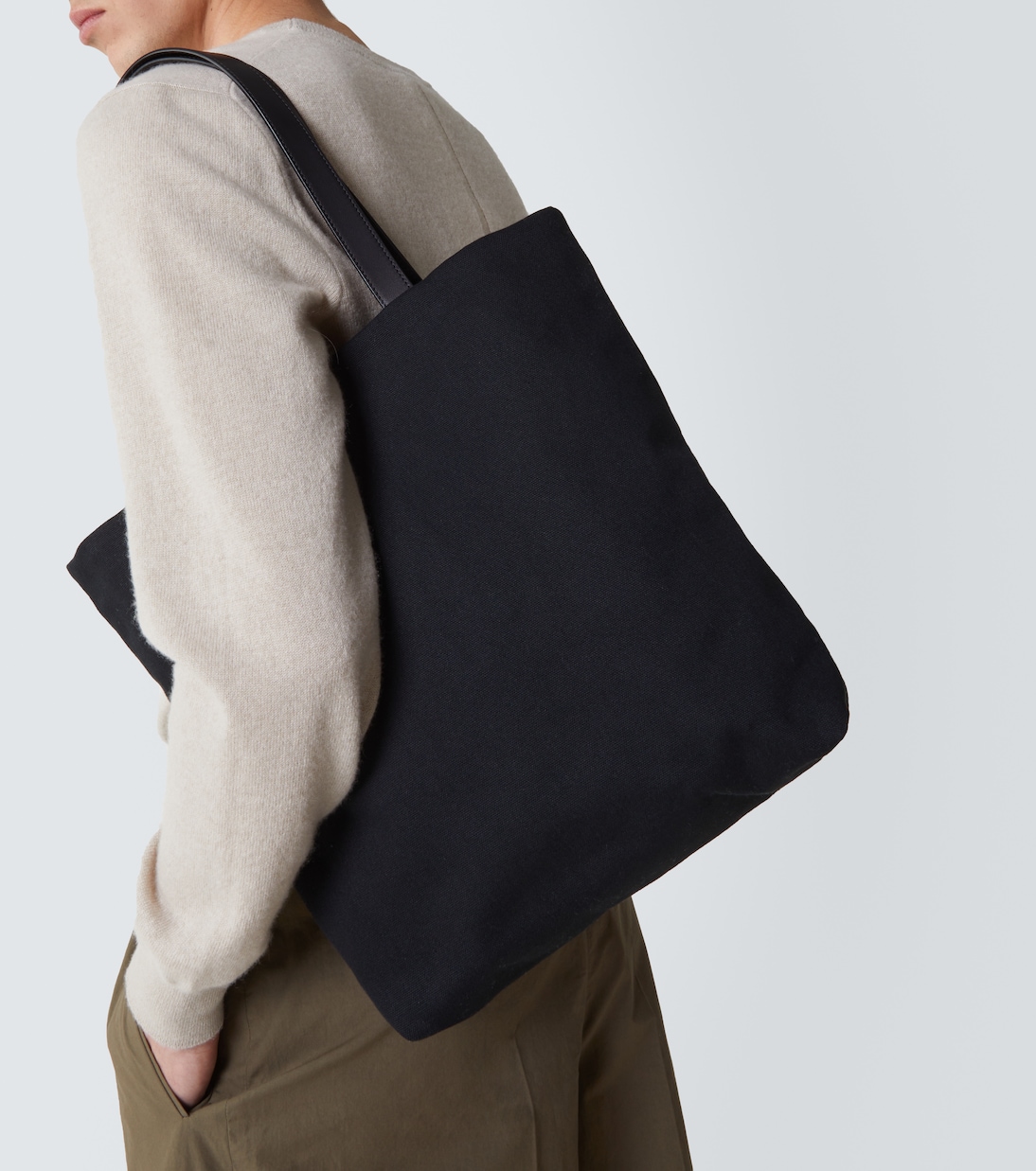 Tote Armory mit Leder | The Row