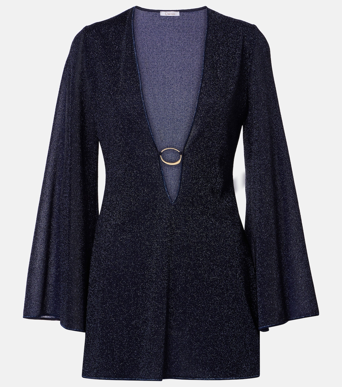 Lumière O Chain lamé minidress | Oséree