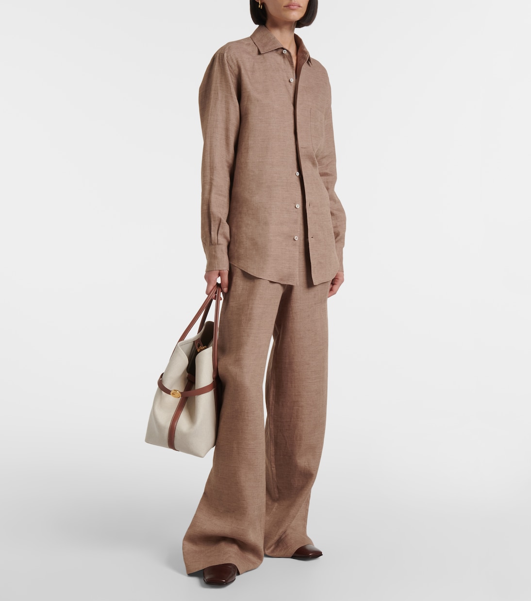 Camicia André in lino | Loro Piana
