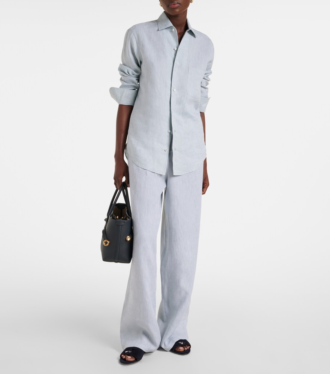 Camicia André in lino | Loro Piana